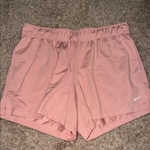 Nike Women's Blush Pink Athletic Shorts